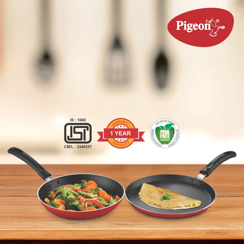 Pigeon Non Stick Frypan 20Cm Aluminium Scratch Resistant Italian Technology 12082 5 Pigeon Non Stick Frypan 20Cm Aluminium Scratch Resistant Italian Technology 12082