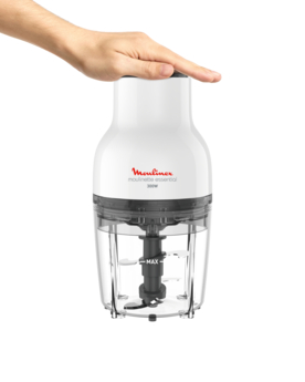 Moulinex Moulinette Essential Chopper 300W, 400Ml Bowl With 4 Blades For Effortless Mincing, Chopping And Mixing Dj520127 2 Moulinex Moulinette Essential Chopper 300W, 400Ml Bowl With 4 Blades For Effortless Mincing, Chopping And Mixing Dj520127