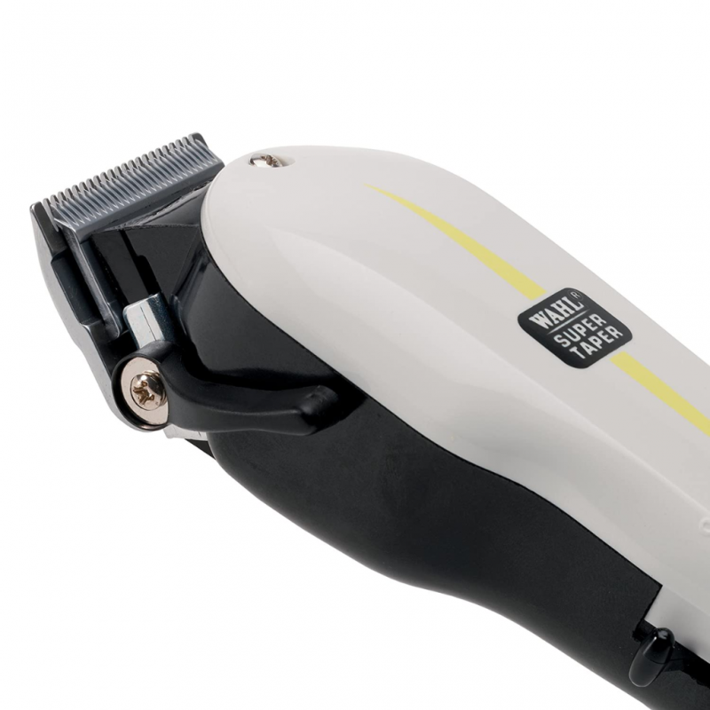 Wahl Super Taper Professional Hair Clipper White 08467-100H 1 Wahl Super Taper Professional Hair Clipper White 08467-100H