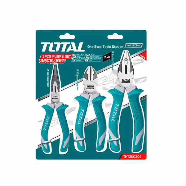 Total Pliers Set 3Pcs Tht2K0301 1 Total Pliers Set 3Pcs Tht2K0301