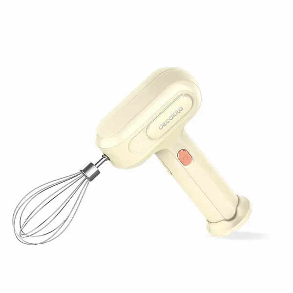 Decakila Hand Mixer Cordless 3 Speed With Eject Function 25W Kmmx018E 2 Whisks With Speed Control 1500Mah Battery Volume With 1 Usb Charging Line 1 Decakila Hand Mixer Cordless 3 Speed With Eject Function 25W Kmmx018E 2 Whisks With Speed Control 1500Mah Battery Volume With 1 Usb Charging Line
