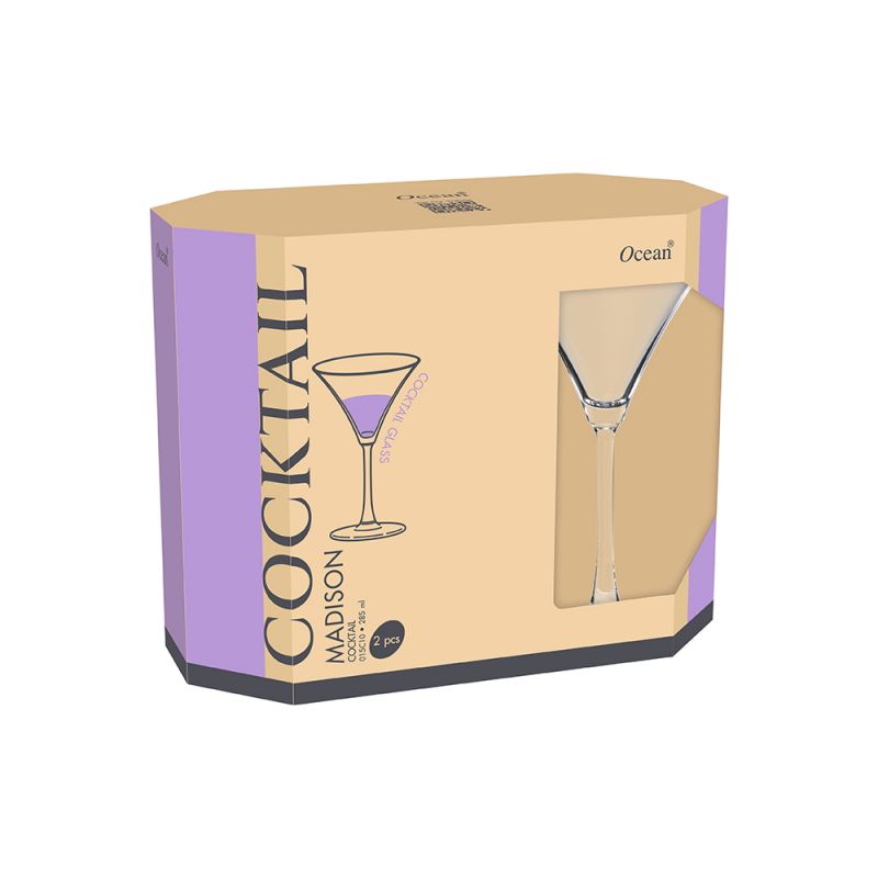 Ocean Wine Glass 2Pcs Madison Cocktail 285Ml Fine Rim Stemware 3015C1002G0002 6 Ocean Wine Glass 2Pcs Madison Cocktail 285Ml Fine Rim Stemware 3015C1002G0002