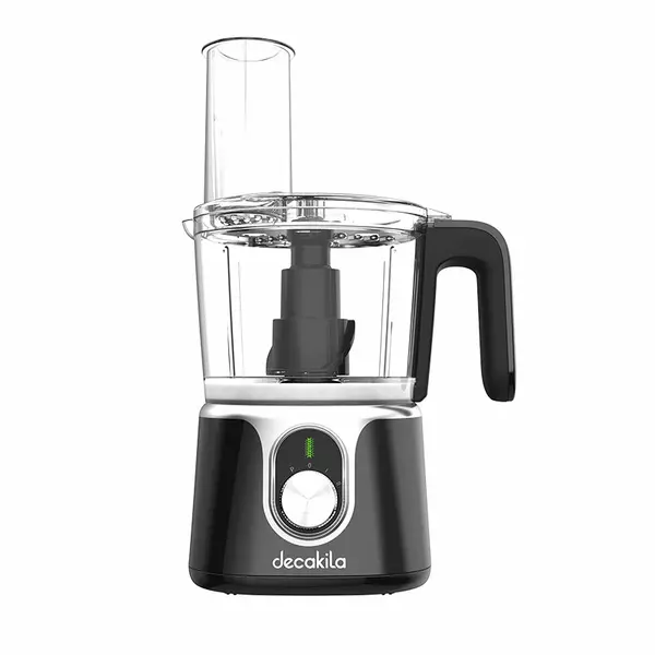 Decakila Food Processor 1.25L Bowl With Stainless Steel Blade Coordless 200W Kmmg005B Plastic Body Chopping, Slicing And Cutting Function Detachable Blade 1 Decakila Food Processor 1.25L Bowl With Stainless Steel Blade Coordless 200W Kmmg005B Plastic Body Chopping, Slicing And Cutting Function Detachable Blade