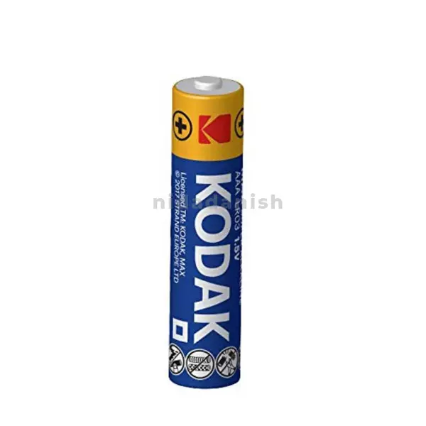 Kodak Max Super Alkaline Battery Aaa 2Pcs Per Pack (Pack Of 10Pcs) 1 Kodak Max Super Alkaline Battery Aaa 2Pcs Per Pack (Pack Of 10Pcs)