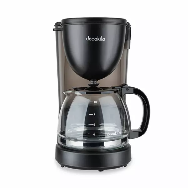 Decakila Coffee Maker 1.25L Glass Jug 10 Cups Capacity 750W Kecf001B Auto Keep Warm Function Boil Dry Protection 30 Seconds Anti Drip Function 1 Decakila Coffee Maker 1.25L Glass Jug 10 Cups Capacity 750W Kecf001B Auto Keep Warm Function Boil Dry Protection 30 Seconds Anti Drip Function
