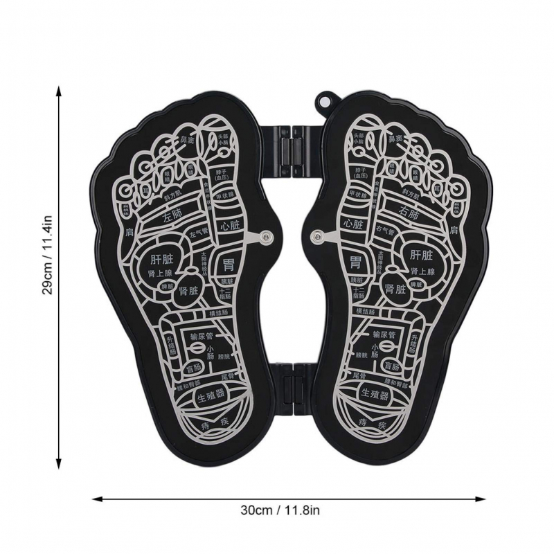 Ems Rechargeable/Wireless Foldable Foot Massager Mat With Muscle Stimulator 6 Modes, Muscle Pain Relief Physiotherapy Foot Massage Pad, Foot Massage For Improving Blood Circulation 5 Ems Rechargeable/Wireless Foldable Foot Massager Mat With Muscle Stimulator 6 Modes, Muscle Pain Relief Physiotherapy Foot Massage Pad, Foot Massage For Improving Blood Circulation
