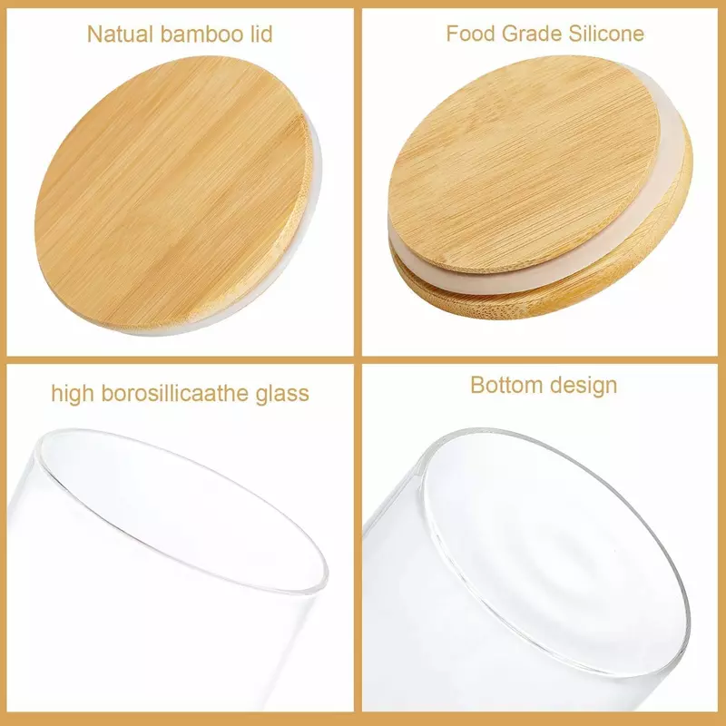 Generic Glass Jar Round With Wooden Lid 10X15Cm – Elegant Storage Container For Kitchen &Amp; Home R1015(1-28) 3 Generic Glass Jar Round With Wooden Lid 10X15Cm – Elegant Storage Container For Kitchen &Amp; Home R1015(1-28)