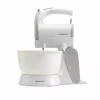 Kenwood Hand Mixer 5 Speed with Turbo Function 300w Hmp22.000wh - 2 Beaters For Eggs And Cream And 2 Hooks For Mixing Dough 5 Speeds With Turbo Function