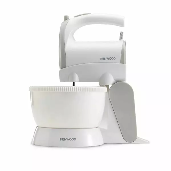 Kenwood Hand Mixer 5 Speed With Turbo Function 300W Hmp22.000Wh - 2 Beaters For Eggs And Cream And 2 Hooks For Mixing Dough 5 Speeds With Turbo Function 1 Kenwood Hand Mixer 5 Speed With Turbo Function 300W Hmp22.000Wh - 2 Beaters For Eggs And Cream And 2 Hooks For Mixing Dough 5 Speeds With Turbo Function