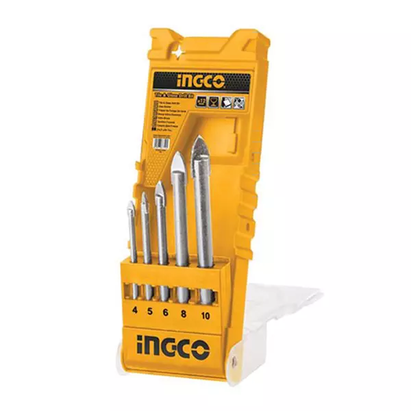 Ingco Glass Drill Bits Set Pack Of 5 Akd7058 1 Ingco Glass Drill Bits Set Pack Of 5 Akd7058