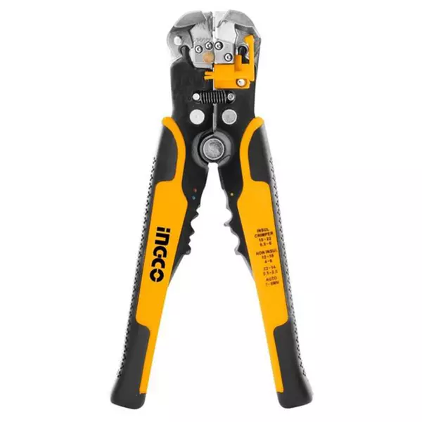 Ingco Automatic 3In1 Wire Stripper 10Awg Hwsp102418 1 Ingco Automatic 3In1 Wire Stripper 10Awg Hwsp102418