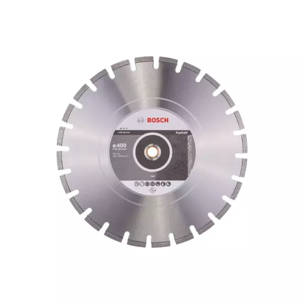 Bosch Diamond Cutting Disc 400 X 3.6 X 10Mm For Asphalt 2608602626 1 Bosch Diamond Cutting Disc 400 X 3.6 X 10Mm For Asphalt 2608602626