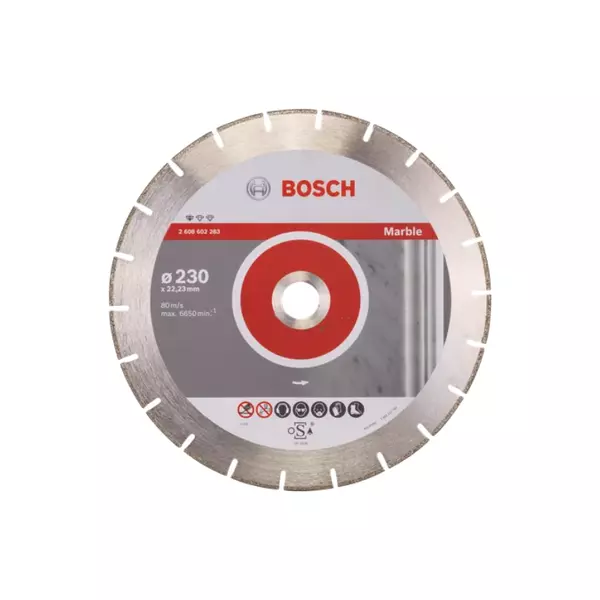Bosch Diamond Cutting Disc 230 X 2.8 X 3Mm For Marble 2608602283 1 Bosch Diamond Cutting Disc 230 X 2.8 X 3Mm For Marble 2608602283