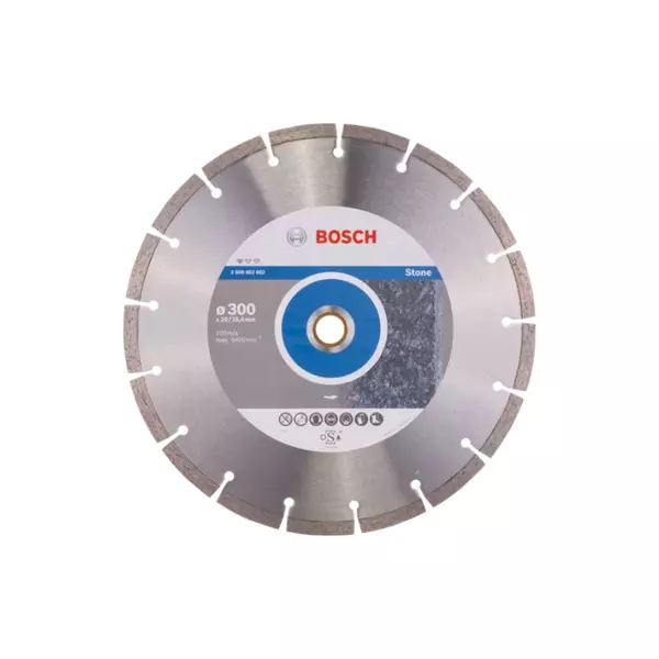 Bosch Diamond Cutting Disc 300 X 3.1 X 10Mm For Stone 2608602602 1 Bosch Diamond Cutting Disc 300 X 3.1 X 10Mm For Stone 2608602602
