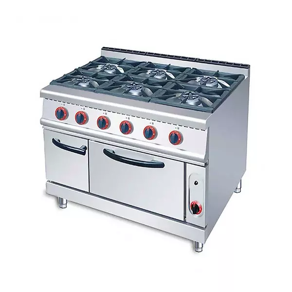 Generic Commercial Freestanding Cooker Gas Range Stove Stand Type With Oven 6 Head 1 Generic Commercial Freestanding Cooker Gas Range Stove Stand Type With Oven 6 Head