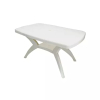 Cello Dining Table 6 Seat Angular 1360 x 840 x 715mm Multi-Color