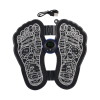 EMS Rechargeable/Wireless Foldable Foot Massager Mat with Muscle Stimulator 6 Modes, Muscle Pain Relief Physiotherapy Foot Massage Pad, Foot Massage for Improving Blood Circulation
