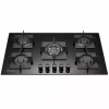 Homebase Table Top Cooker 5 Gas Burners Glass Top HB-90-B9
