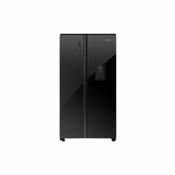 Hisense Refrigerator 504L Side By Side A+ Energy Efficiency Class, Multi Air Flow System, Exterior Led Digital Display With Touch Control Black Rs518N4Wbf 1 Hisense Refrigerator 504L Side By Side A+ Energy Efficiency Class, Multi Air Flow System, Exterior Led Digital Display With Touch Control Black Rs518N4Wbf