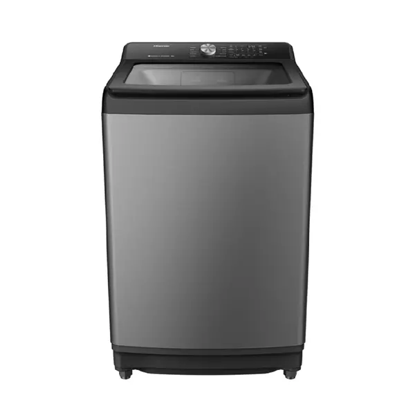 Hisense Washing Machine 18Kg Top Loading, Led Display, Double Water Inlets, Smart Fuzzy Logic, Connect Life, Pre Soak Function, Self Programming Function Titanium Silver Wt5T1825Dt 1 Hisense Washing Machine 18Kg Top Loading, Led Display, Double Water Inlets, Smart Fuzzy Logic, Connect Life, Pre Soak Function, Self Programming Function Titanium Silver Wt5T1825Dt