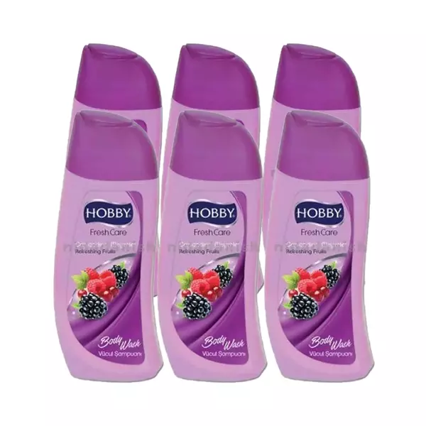 Hobby Body Wash 300Ml Therapy - Refreshing Fruits (Pack Of 6) 1 Hobby Body Wash 300Ml Therapy - Refreshing Fruits (Pack Of 6)