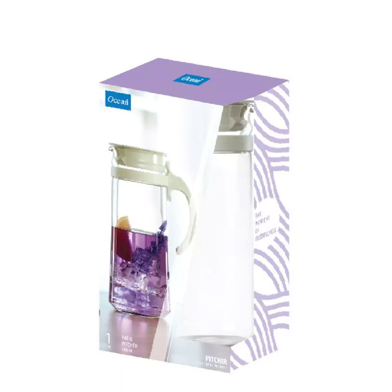 Ocean Jug Patio Pitcher White 1265Ml 3V1834401G0057 6 Ocean Jug Patio Pitcher White 1265Ml 3V1834401G0057