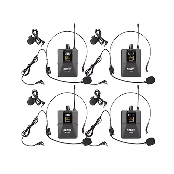 Kodtec Wireless Microphone 4 Kt-6104U 1 Kodtec Wireless Microphone 4 Kt-6104U