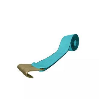 Total Winch Strap with Flat Steel Hook 8m x 75mm, 8T for Boat, Truck, Jet Ski & Car Trailers THWS0808