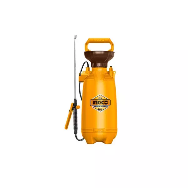 Ingco Hand Pressure Sprayer 8L With On/Off Trigger &Amp; Trigger Lock Hspp30802 1 Ingco Hand Pressure Sprayer 8L With On/Off Trigger &Amp; Trigger Lock Hspp30802