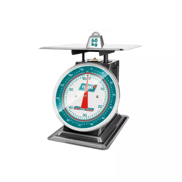 Total Analogue Spring Scale For Kitchen Max Weight 60Kg With Stainless Steel Bowl 305Mm, 200G Graduation Tesa5601 1 Total Analogue Spring Scale For Kitchen Max Weight 60Kg With Stainless Steel Bowl 305Mm, 200G Graduation Tesa5601