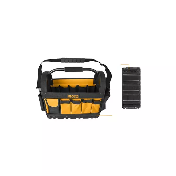 Ingco Tool Bag 16&Quot; With 21Pcs Pockets, 1Pc Hanger Htbgl01 1 Ingco Tool Bag 16&Quot; With 21Pcs Pockets, 1Pc Hanger Htbgl01