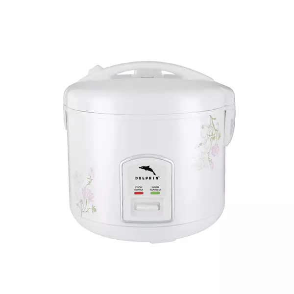 Dolphin Rice Cooker 1.8 Liters, 700W With Non-Stick Pot Rc02 1 Dolphin Rice Cooker 1.8 Liters, 700W With Non-Stick Pot Rc02