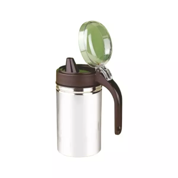 Apex Oil Pourer 500Ml Stainless Steel, Leak Proof Spout Cap 1 Apex Oil Pourer 500Ml Stainless Steel, Leak Proof Spout Cap