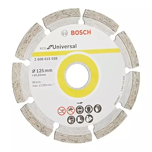 Bosch Angle Grinder Diamond Cutting Disc 125Mm 5Inch 2608615028 1 Bosch Angle Grinder Diamond Cutting Disc 125Mm 5Inch 2608615028