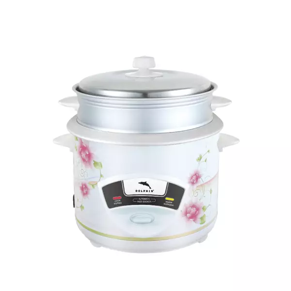 Dolphin Rice Cooker 1.2 Liters, 500W With One-Switch Operation Rc01 1 Dolphin Rice Cooker 1.2 Liters, 500W With One-Switch Operation Rc01
