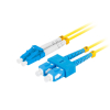 Fiber Patch Cord LC/UPC-SC/UPC Single Mode Duplex 1 Meter G657A1-LSZH
