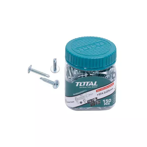 Total Self Drilling Screw 4.2X25Mm 150Pcs Wjss4202511 1 Total Self Drilling Screw 4.2X25Mm 150Pcs Wjss4202511
