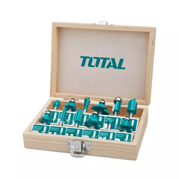 Total Router Bits 6Mm 12Pcs Set Tacsr0121 1 Total Router Bits 6Mm 12Pcs Set Tacsr0121