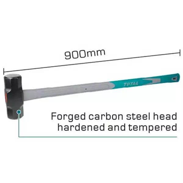 Total Sledge Hammer 12Lb Tht750516 1 Total Sledge Hammer 12Lb Tht750516