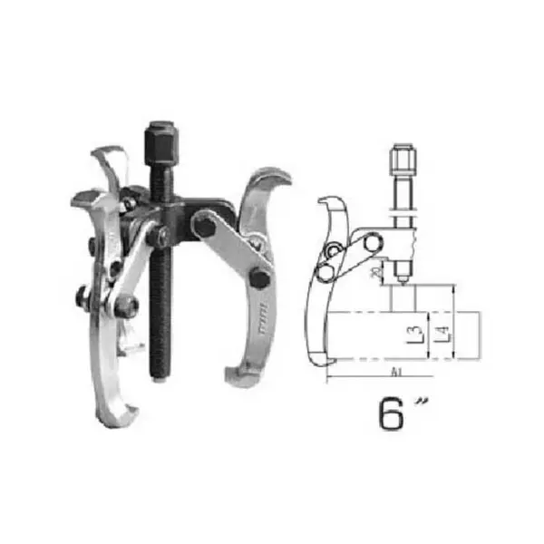 Total Gear Puller 3 Jaws 6&Quot; Thtgp366 1 Total Gear Puller 3 Jaws 6&Quot; Thtgp366