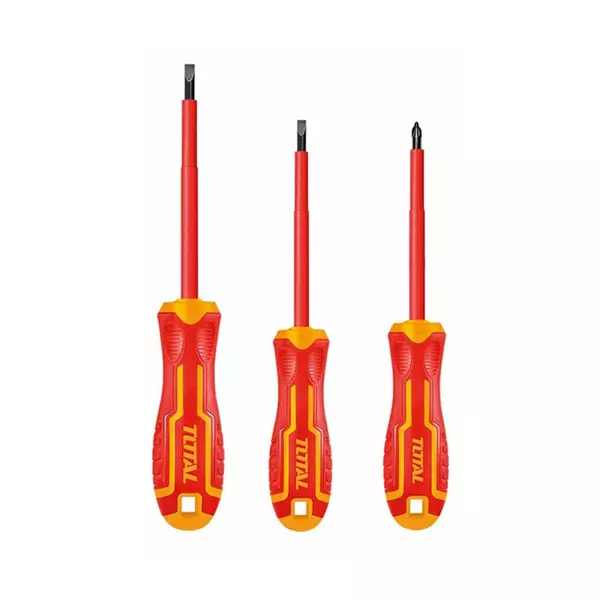 Total Screw Driver 3Pcs Set Insulated Thtis036 1 Total Screw Driver 3Pcs Set Insulated Thtis036