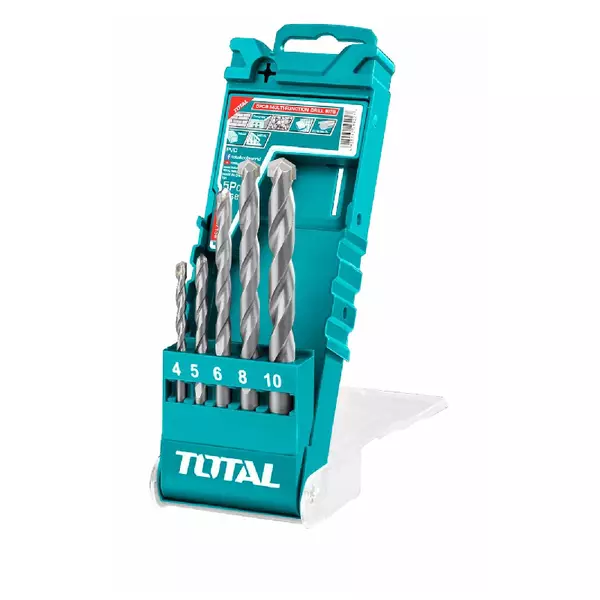 Total Multi Function Drill Bits Set 5Pcs Tacsd7156 1 Total Multi Function Drill Bits Set 5Pcs Tacsd7156