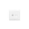 Total Socket TV and Telephone 86 x 86mm THESST502TT