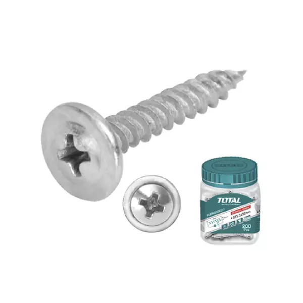 Total Self Tapping Screw 4.2X19Mm 200Pcs Wjps4201921 1 Total Self Tapping Screw 4.2X19Mm 200Pcs Wjps4201921