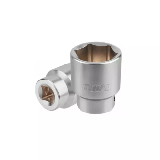 Total Socket Spanner Hexagonal 3/4" 50mm for Mechanical, Construction and Automobile Repair Industries, Chromed Plated THHAST34501