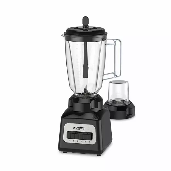 Kodtec Blender 1.5L Plastic Jar 350W With 1 Mill Unbreakable Kt-3018Bl 1 Kodtec Blender 1.5L Plastic Jar 350W With 1 Mill Unbreakable Kt-3018Bl