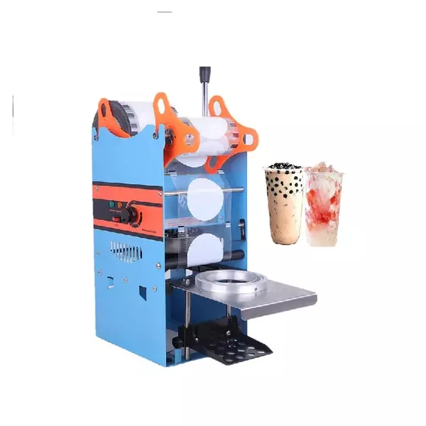 Commercial Cup Sealer Machine 300Cups/H Hcs-868 1 Commercial Cup Sealer Machine 300Cups/H Hcs-868