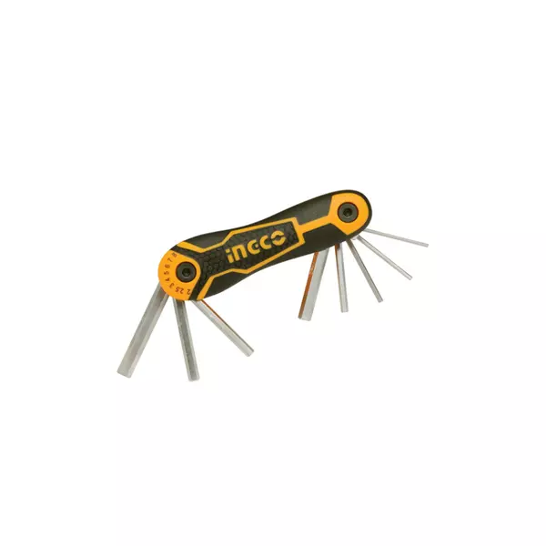 Ingco Industrial Pocket Hex Key 8Pcs Set Hhk14081 1 Ingco Industrial Pocket Hex Key 8Pcs Set Hhk14081