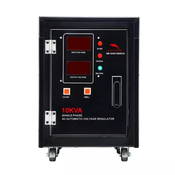 Dolphin Digital Stabilizer 10Kva Single Phase, Relay Type, Digital Display 1 Dolphin Digital Stabilizer 10Kva Single Phase, Relay Type, Digital Display