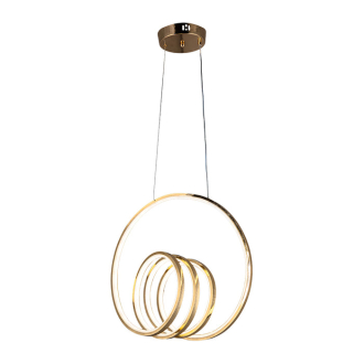 Tronic Chandelier Three Colour LED Light WH 25CL-08-GO-TC